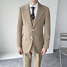 店長私藏-日式復古劍領雙扣修身彈性西裝外套三件式套裝 價格比較,價格查詢,歷史價格詳細信息