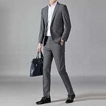 2024春季男士西服套裝商務休閒修身純色大碼職業正裝西裝三件套男 歷史價格詳細信息