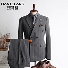 男士西裝商務高端休閑西服套裝男商務正裝男士新郎結婚禮服修身西裝三件套 歷史價格詳細信息