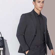 韓版雙扣灰色西服套裝男修身潮流休閒商務正裝結婚英倫帥氣西裝男 歷史價格詳細信息