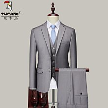 啄木鳥西裝套裝男商務新郎韓版男士結婚緊身禮服西裝男正裝婚禮 4VRZ 歷史價格詳細信息