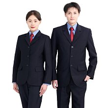 藏藍色西服套裝男士商務職業正裝商務男女修身通勤西裝套裝男 歷史價格詳細信息