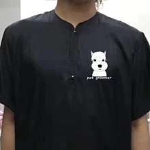 專業寵物美容師防水.不黏毛工作服(雪納瑞圖騰) 價格比較,價格查詢,歷史價格詳細信息