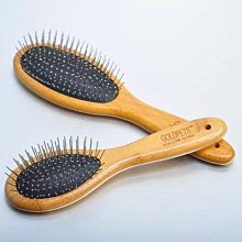 【寵物鋼針梳-小號鋼絲刷-彈性氣囊圓形梳頭-17.3*8*6cm-2支/組】狗狗刷子梳子 梳理底毛 寵物清潔-79011 歷史價格詳細信息