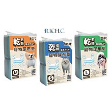 RICH.C瑞奇 乾老師-寵物尿布墊 (S/M/L) (超取限購1包) 歷史價格詳細信息