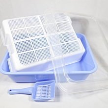 皇冠貓砂盆超大號全半封閉式貓廁所防外濺貓砂屎盆貓沙盆貓咪用品 全店滿400元發貨 小琦琦の店 歷史價格詳細信息