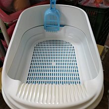 貓讚 BAOLIN 流線型高背防撥沙 雙層貓便盆 篩網貓砂盆 双層貓沙盆 貓廁所 P10-103-A（L號）每件470元 歷史價格詳細信息