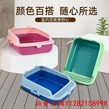 現貨 新品貓砂盆貓咪馬桶防外濺貓廁所超大號防臭貓便盆全半封閉式貓砂盆幼貓用品 歷史價格詳細信息