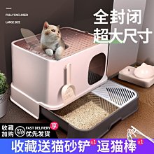 現貨熱銷-貓砂盆開放式貓咪廁所半封閉貓砂盆小號幼貓寵物廁所用品c  WD 歷史價格詳細信息