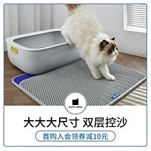 現貨熱銷-貓砂盆大號防外濺半封閉小號小大貓廁所幼貓超大盆盤貓沙貓咪用品 歷史價格詳細信息