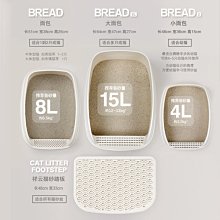 貓樂適貓砂盆特大號半封閉大面包防外濺開放式幼貓廁所貓耳朵小號`特價 歷史價格詳細信息