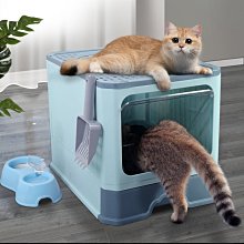 貓砂盆全封閉抽屜頂入式貓廁所大號超大防外濺貓咪拉屎盆子寵物用超夯 精品 歷史價格詳細信息
