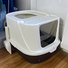 頂入式貓砂盆全封閉式大號貓廁所防外濺半封閉防臭貓屎盆貓咪用品~清倉價 歷史價格詳細信息