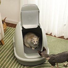 貓砂盆超大號全封閉隔臭網紅貓廁所抽屜式貓砂盆全自動防外濺便宜 歷史價格詳細信息