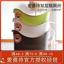 雙層防濺貓砂盆墊廁所蹭腳墊控砂板落砂寵物墊子(豪華版63*110cm)[好工具_North'O北歐風] 歷史價格詳細信息