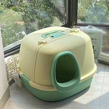 貓砂盆大號防帶砂小號屎盆貓咪用品超大封閉式貓廁所自動雙層空氣 歷史價格詳細信息