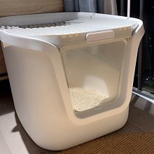 頂入式貓砂盆全封閉式大號貓廁所防外濺半封閉防臭貓屎盆貓咪用品~清倉價 歷史價格詳細信息