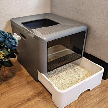 貓砂盆貓砂盆全封閉貓咪用品大號貓廁所貓盆拉屎超大貓沙盆外濺貓屎盆 歷史價格詳細信息
