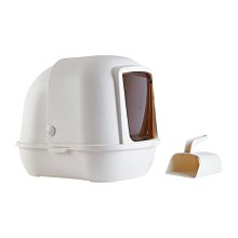 貓砂盆特大號全半封閉式塑料貓砂盆貓廁所防幼貓屎盆貓咪用品大全 歷史價格詳細信息