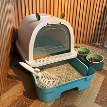 半封閉貓砂盆特大號防外濺全開放貓咪用品貓廁所大號超大貓沙盆子~清倉價 歷史價格詳細信息