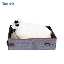 外出可折疊貓砂盆 便攜式貓咪廁所超大號半封閉式貓屎盆清潔用品 歷史價格詳細信息