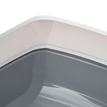 貓砂盆半封閉式超大號貓廁所隔臭防帶砂幼貓屎盆防外濺貓沙盆用品 歷史價格詳細信息