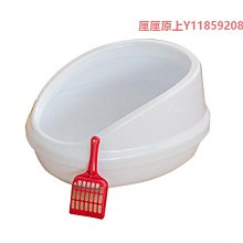 貓砂盆超大號半封閉式隔臭防外濺貓廁所幼貓屎盆子貓沙盆貓咪用品 歷史價格詳細信息