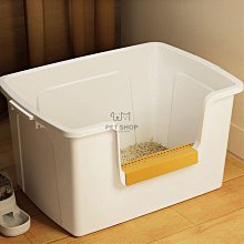 西洲百貨鋪”貨】寵喵樂 吐司翻蓋砂盆 防外濺半封閉廁所屎盆寵物砂盆 特大砂盆 歷史價格詳細信息