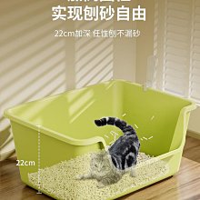 貓砂盆超大號防外濺貓廁所全半封閉幼貓防帶砂貓沙盆子特大號屎盆 歷史價格詳細信息
