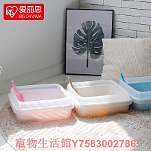 愛麗思全封閉式貓砂盆愛麗絲大號防外濺除臭貓咪用品貓廁所貓沙盆超夯 精品 歷史價格詳細信息