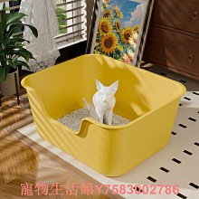 貓砂盆超大號半封閉防外濺帶砂輕奢緬因幼貓廁所防臭屎盆貓咪用品 歷史價格詳細信息