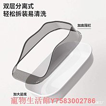 半封閉高邊貓砂盆 寵物貓砂盆 半封閉式可拆離防外濺貓屎盆貓廁所送貓砂鏟高圍欄大號貓砂盆 歷史價格詳細信息