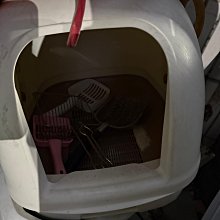 日本UNICHARM《嬌聯屋型雙層貓砂盆/貓砂屋》配備豪華-一週間消臭-適用分解式貓砂〔李小貓之家〕 歷史價格詳細信息