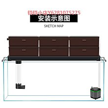 魚缸上置過濾盒子干濕分離過濾槽水族箱頂部循環過濾盒上濾滴流盒 歷史價格詳細信息