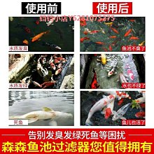 森森魚池水循環系統魚池過濾器裝置水池凈化過濾桶戶外魚缸過濾器 歷史價格詳細信息