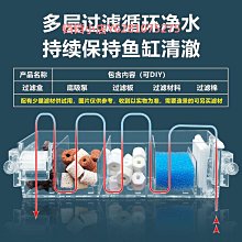 魚缸過濾器凈水循環三合一魚馬桶靜音壁掛瀑布式制氧過濾一體機 歷史價格詳細信息