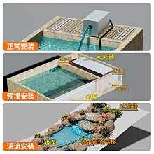 魚池過濾器養水循環系統設備凈化魚塘養魚室外戶外大型水池過濾箱~優品百貨Q1221 歷史價格詳細信息