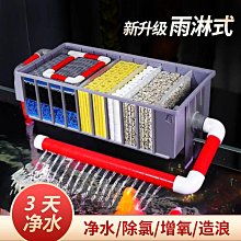 魚缸上置過濾器壁掛滴流盒側濾上置過濾槽外掛三合一外置過濾盒 歷史價格詳細信息