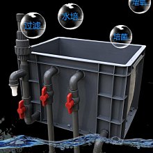 沼澤過濾箱自制周轉箱過濾箱魚缸魚池過濾器水循環過濾系統滴流盒 歷史價格詳細信息