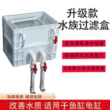 魚缸上置過濾盒子干濕分離過濾槽水族箱頂部循環過濾盒上濾滴流盒 歷史價格詳細信息