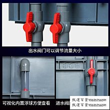 甄選百貨~魚缸過濾盒周轉箱自制過濾箱全套魚池水循環上置過濾器系統滴流盒 歷史價格詳細信息