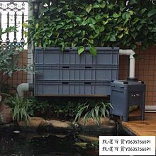 甄選百貨~增氧魚缸過濾器魚池水循環系統上置自制滴流盒周轉箱過濾箱凈化 歷史價格詳細信息