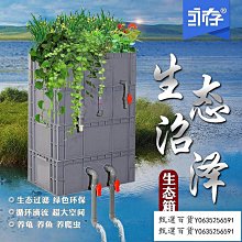 甄選百貨~周轉箱過濾盒 自制魚缸上濾DIY 送托架 超強過濾 免換水過濾器 歷史價格詳細信息