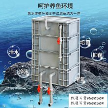 甄選百貨~周轉箱過濾箱大型養殖魚池過濾器水循環系統錦鯉魚池凈水過濾設備 歷史價格詳細信息