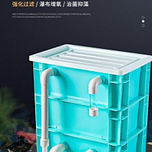 甄選百貨~周轉箱過濾箱大型養殖魚池過濾器水循環系統錦鯉魚池凈水過濾設備 歷史價格詳細信息