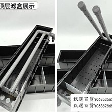 甄選百貨~周轉箱過濾箱大型養殖魚池過濾器水循環系統錦鯉魚池凈水過濾設備 歷史價格詳細信息