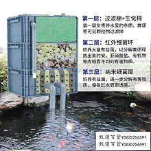 甄選百貨~魚缸過濾盒周轉箱自制過濾箱全套魚池水循環上置過濾器系統滴流盒 歷史價格詳細信息
