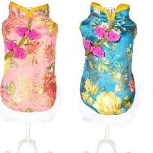 ☆[Hankaro]☆寵物新年衣服唐裝狗狗衣服秋冬裝寵物棉衣过年衣服狗狗拜年裝 價格比較,價格查詢,歷史價格詳細信息