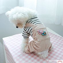 寵物四腳衣 貓咪 狗狗 小型犬 海軍風條紋衣服 歷史價格詳細信息