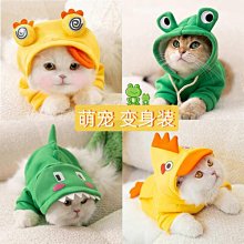 貓咪衣服連帽撞色絨衣秋冬款加厚保暖寵物服裝布偶英短美短成幼貓 歷史價格詳細信息